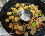 A picture of step 5 of Paneer Tikka.