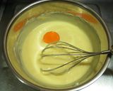 A picture of step 3 of Rich Baked Cheesecake Tarts.