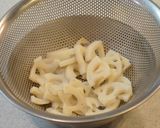 A picture of step 2 of Lotus Root and Olive Appetizer Curry Mustard.