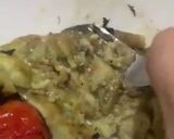 A picture of step 5 of Baingan ka bharta (with roasting method).