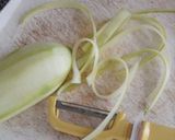 Foto del paso 1 de la receta: Fideos de zucchini con salsa de Jerez