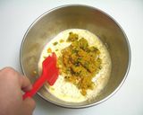 A picture of step 5 of Flour and Fat Free Moist Kabocha Squash Cake.