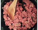 A picture of step 1 of Tinklee's Goulash.