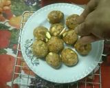 A picture of step 4 of Microwave Besan Ka Ladoo.