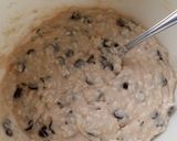 A picture of step 5 of Vickys Chocolate Chip Paradise Pie, GF DF EF SF NF.