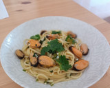 Foto del paso 4 de la receta: Pasta con mejillones