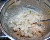 A picture of step 2 of Sourdough Apple Pancakes 老面苹果小松饼.