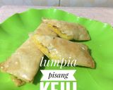Foto langkah ke 4 dari resep Lumpia pisang keju.