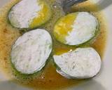 รูปขั้นตอนการทำที่ 1 ของ มะเขือยาวชุบไข่ ทอดมะเขือไม่ดำ ดูน่าทาน เมนูไข่ ep 8