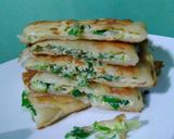 Foto langkah ke 5 dari resep Martabak Telur Teflon (Kulit Lumpia).