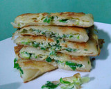 Foto langkah ke 5 dari resep Martabak Telur Teflon (Kulit Lumpia).