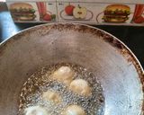 A picture of step 2 of Dahi vada.