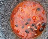 Babgulyás lóbabból bográcsban 🥣🥣🥣🥣🥣🥣 recept fázis 3 fotója