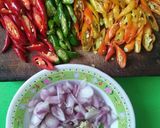 Foto langkah ke 2 dari resep Buncis Ati Ampela lombok brambang.