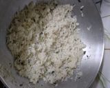 A picture of step 2 of Corn biryani.