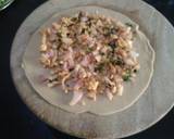 Cheesy onion Paratha recipe step 3 photo