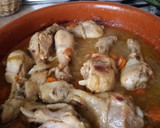 Foto del paso 4 de la receta: Muslos de pollo en cazuela de barro. Con salsa de paté