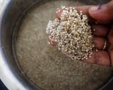 A picture of step 2 of Quinoa idli.