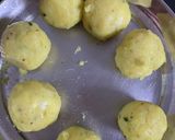 A picture of step 14 of Dhokla Paties.