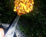 A picture of step 3 of Aloo Palak.