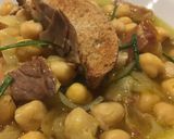Une image de l'étape 4 de Soupe de pois chiches.