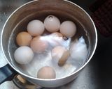 A picture of step 1 of Pretty Much Perfect Boiled Eggs.