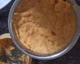 A picture of step 1 of Mutter Paneer.