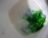 A picture of step 4 of Sweet Boondi In Leftover Chashni With Lauki Halwa Bowl.