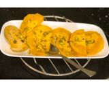 A picture of step 3 of Stuffed Mango Ice Cream.