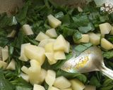 A picture of step 3 of Palak Aloo ki Sabji.