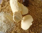 A picture of step 4 of Vickys No-Bake 'Nutella Cheesecake', GF DF EF SF Nut-Free Option.