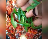 A picture of step 8 of Garden egg sauce with fish.