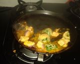 A picture of step 3 of Paneer tikka.