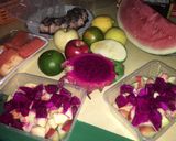Foto langkah ke 1 dari resep Salad Buah homemade (tanpa keju).