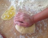 A picture of step 5 of Homemade Pasta & Basil Pesto.