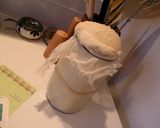 A picture of step 2 of Ethiopian Injera Sourdough Flatbread.