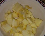 A picture of step 3 of Leftover Biscuit Apple Dessert.