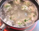 Ginger Flavored Chicken Meatballs with Grated Daikon Radish and Ponzu Sauce recipe step 3 photo