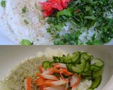 A picture of step 4 of Chirashi Sushi.