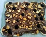 รูปขั้นตอนการทำที่ 4 ของ Choco Banana Yogurt Bark