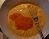 Une image de l'étape 4 de 🎃Gâteau au yaourt d'Halloween à la pomme et au potiron🎃.