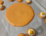 Une image de l'étape 7 de Macaron géant #dessert de #février.