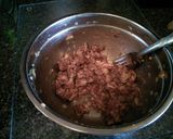 A picture of step 4 of Fried Chinese Pork Stuffed Eggplant 🍆.