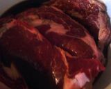 A picture of step 1 of sunshine ribeye steak.