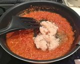 A picture of step 14 of Crab Tomato Cream Pasta Using Tinned Crabmeat.