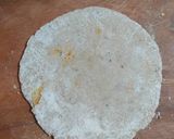 A picture of step 4 of Sattu Paratha.