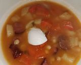 Sűrű bableves recept fázis 1 fotója