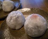 A picture of step 4 of Easy in a Microwave! Strawberry Daifuku Made with Pre-Cut Mochi.