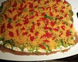 A picture of step 7 of Scootsie's Taco Dip.