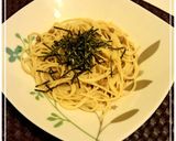 A picture of step 3 of Natto-Mayo Spaghetti.